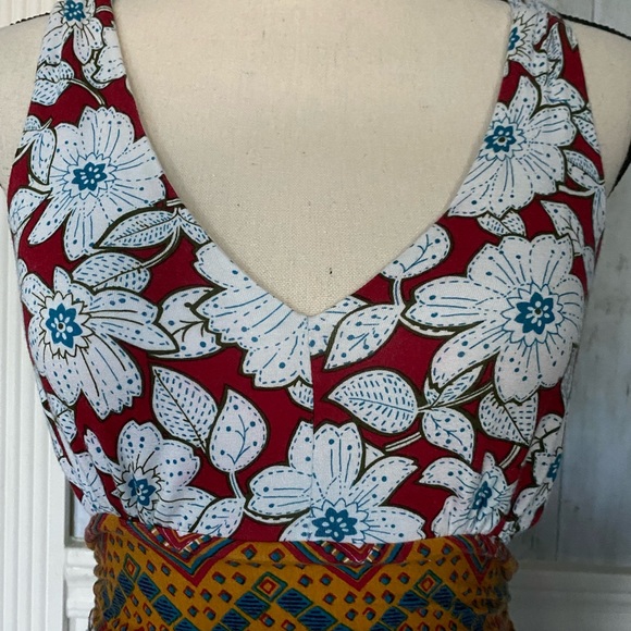 NWOT Anthropologie Auden Floral Maxi Dress - Picture 15 of 16